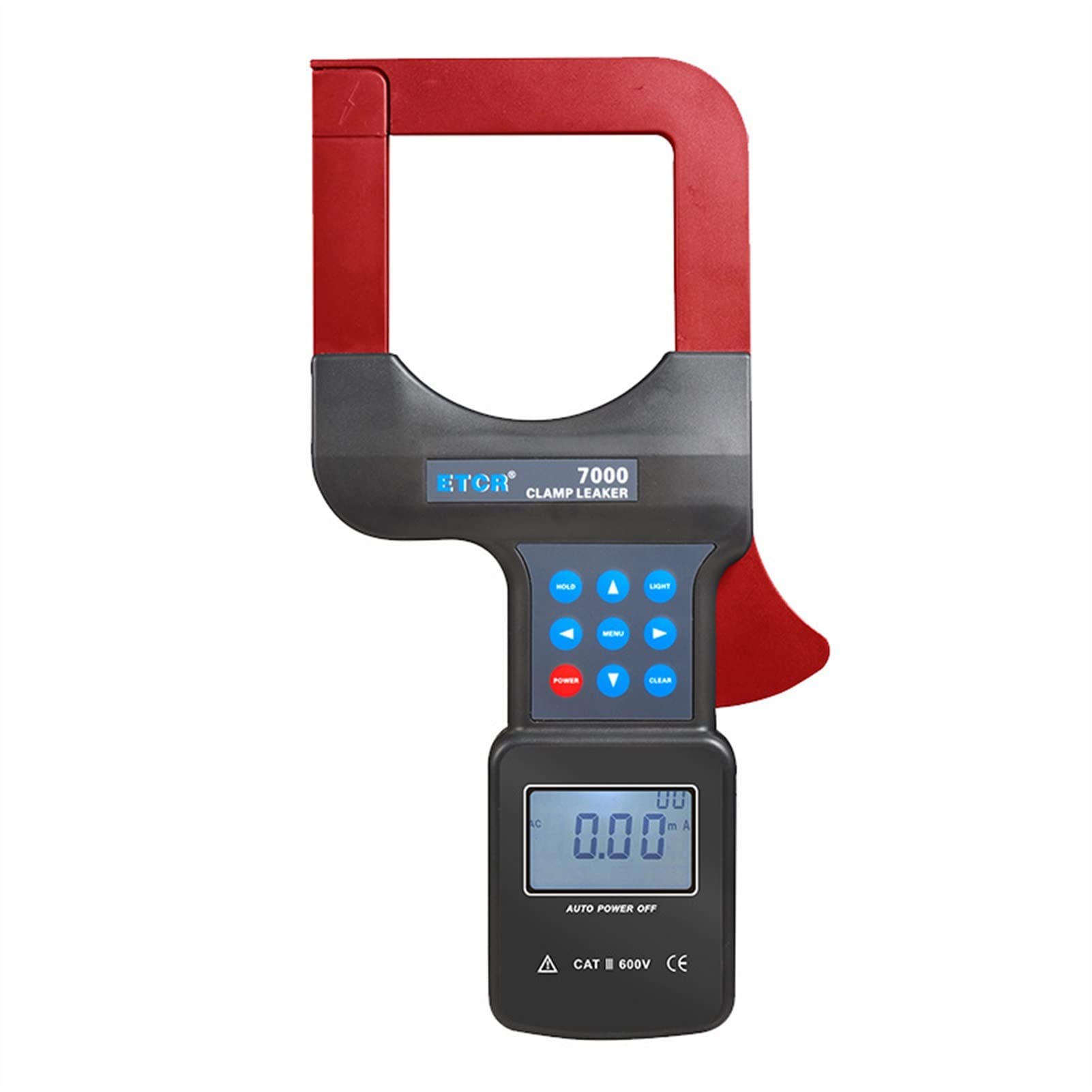 Sensor de Corriente de Fuga de Bobina Meter Digital Ammeter Archivo DE Abrazo Abraza AMBRAMA Alta PRECISIÓN ARMPETER ETCR7000(ETCR7000B 2500A)