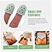 FRCOLOR 2 Pairs Silicone Finger Protectors for Kalimba Elastic Thumb Caps Relief Finger Covers for Kalimba Practice Supplies Comfortable Flexible Porous Design