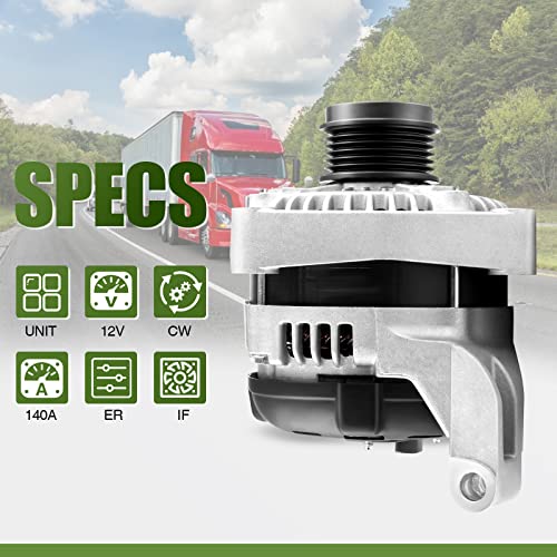 Scitoo Alternator Fit For Dodge Grand Caravan 2001-2007 Town & Country 2001 2002 2003 2004 2005 2006 2007 And0293 13871 #TOP1