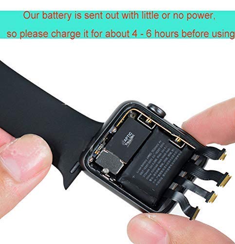 oGoDeal Battery Replacement Kit with Repair Tool Set for Apple Watch Series 1 A1803 and (1st generation) A1554 42 mm