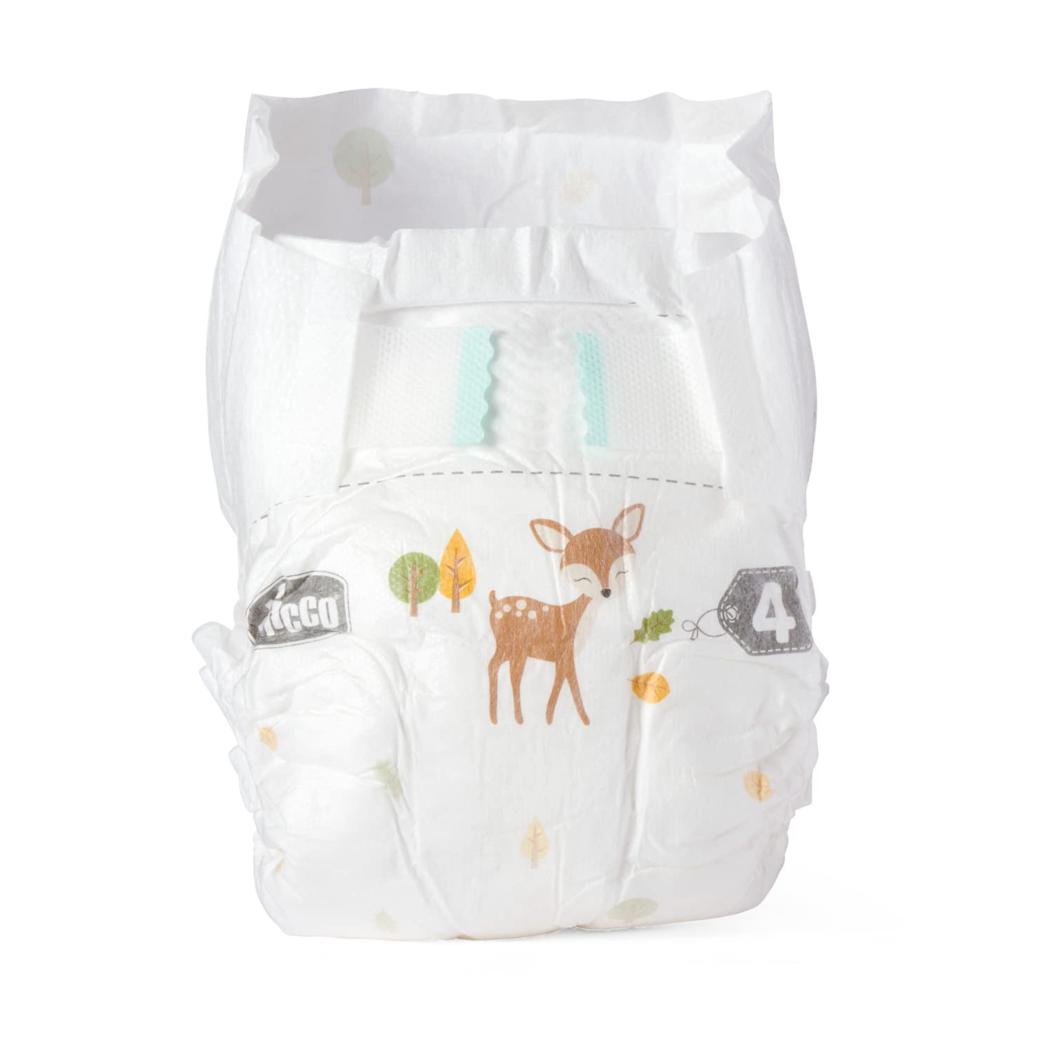 Chicco Airy Ultra Fit&Dry Maxi Talla 4 Pañales para Bebés 7-18 kg, 19 unidades