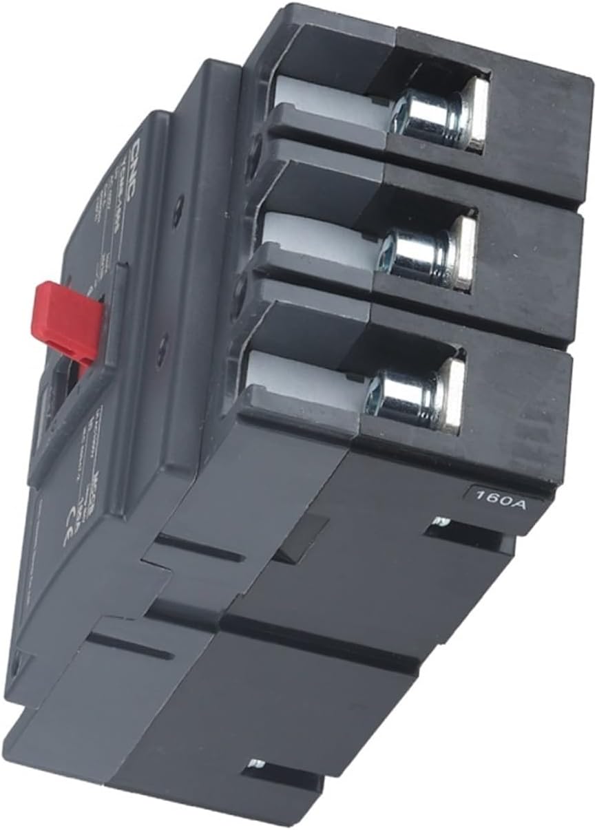 YCM8-160S 3P MCCB Fixed Moulded Case Circuit Breaker AC400V 25/18kA Power Distribution Protection