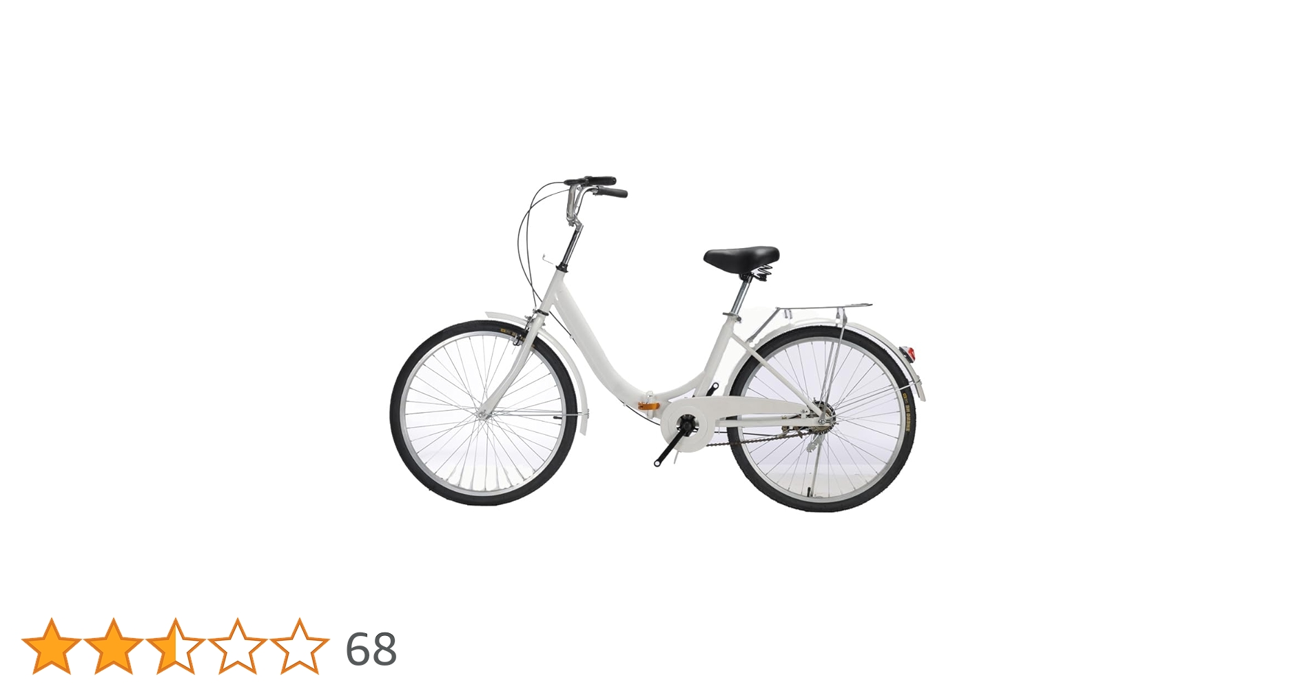 Amazon | ママチャリ 折りたたみ自転車 26インチ7段変速ミニベロ
