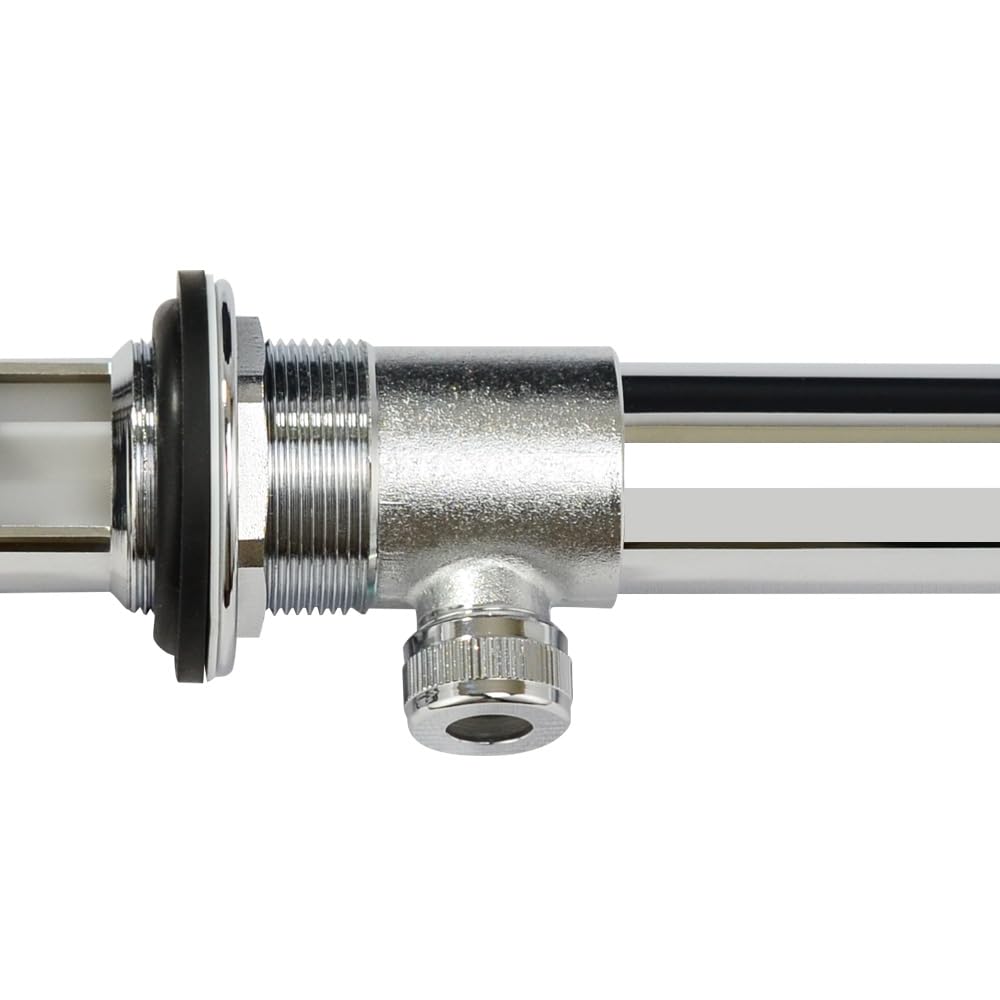 purelux baño grifo fregadero Pop Up desagüe tapón con rebosadero
