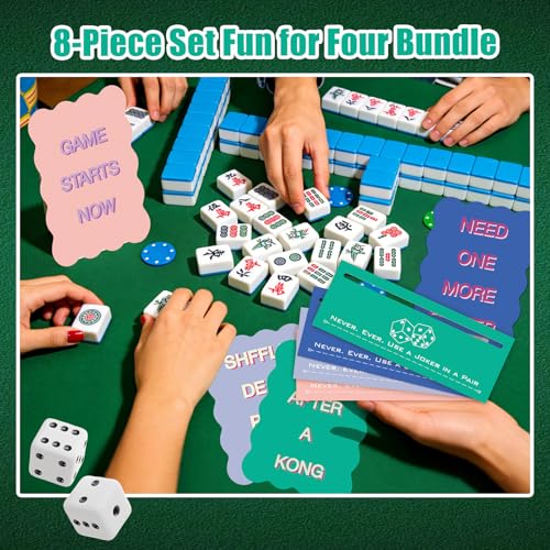 Accesorios para Mahjong 16 piezas Vodolo miniatura 4