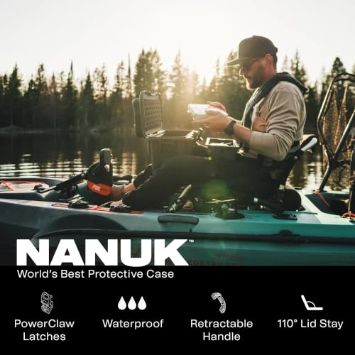 Image of NANUK T30 Waterproof Camera Case with Cubed Foam (16L) - Hard Protective Case for Cameras, Drones & Sensitive Equipment - Dustproof & Impact Resistant - Orange