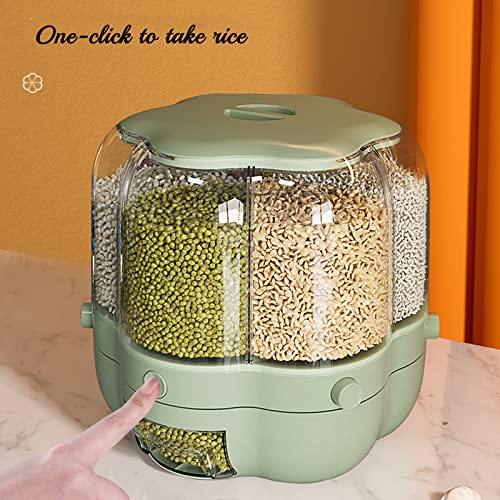 Griglie rotanti per alimenti contenitore rotondo