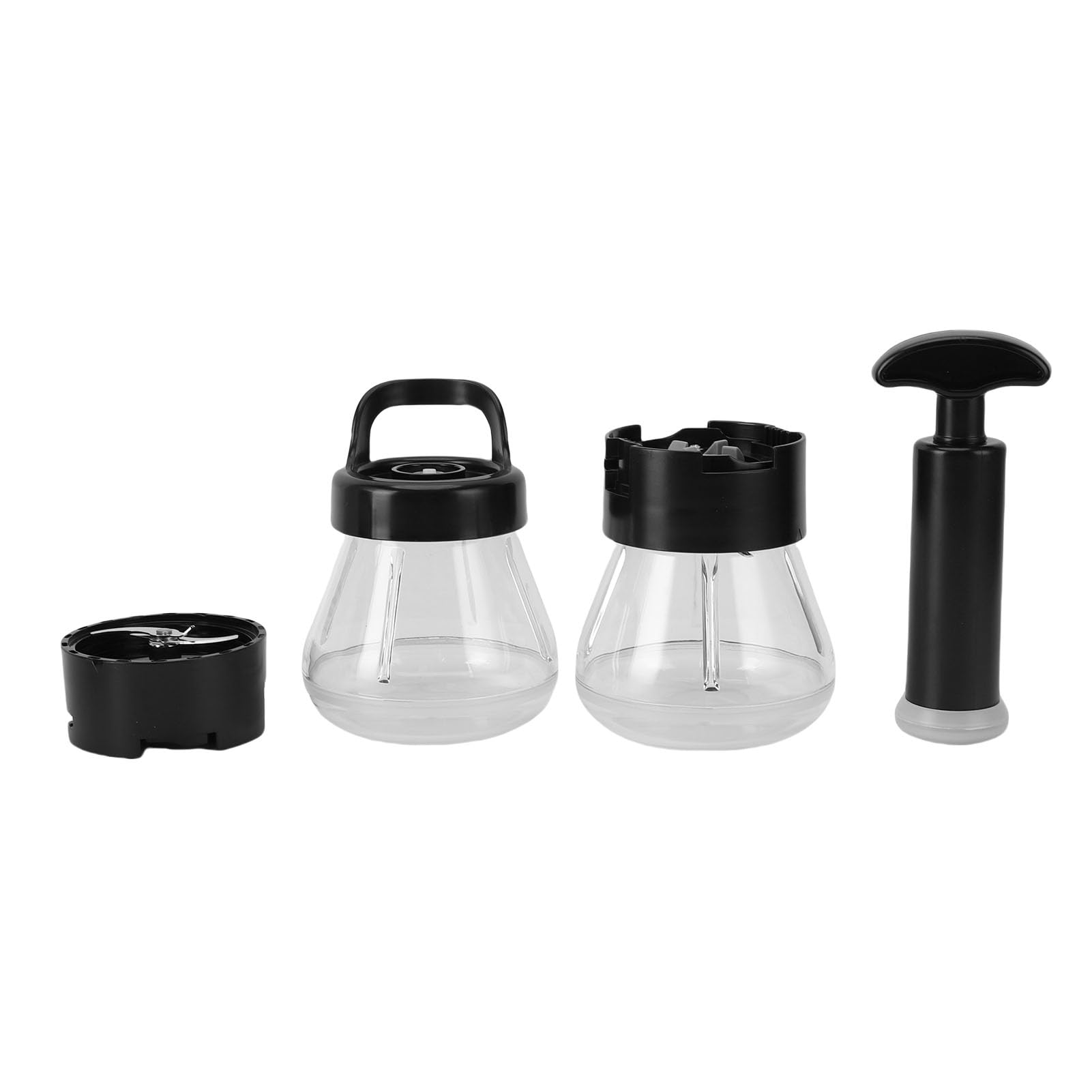 Batidora de Encimera, Batidora de Alimentos 4 en 1 con ABS y Acero Inoxidable, Motor de Cobre de 1800 W, Exprimidor, Picadora de Carne, Selladora Al Vacío para Cocina y Bebidas Diarias