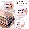 Tintnut Skin Tone Heat Transfer Vinyl - 16 Sheets Bundle 10x12 Inch Cream Barely Beige Iron on Vinyl Brown Tan HTV Vinyl Craft Cutter DIY T-Shirts Clothing Bags for Cricut Silhouette Cameo #2