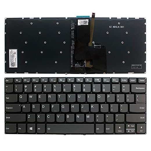 Laptop Replacement Keyboard Fit Lenovo Flex 5-1470 5-1570 US Layout Backlight