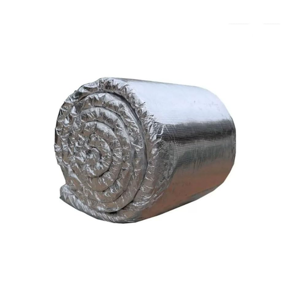 HAOTAISH Aluminum Silicate Needle-Punched Cotton Fire Blanket for Industrial Fire Protection in Boilers Kilns, Width 61cm,61cm*5m*30mm