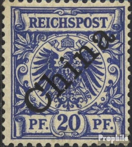 Prophila Collection Dt. Post China 4I diagonaler Aufdruck gestempelt 1898 Aufdruckausgabe (Briefmarken für Sammler) Prophila Collection Dt. Post China 4I diagonaler Aufdruck gestempelt 1898 Aufdruckausgabe (Briefmarken für Sammler)