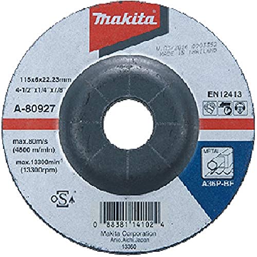 Disque à ébarber pour métal, ébavurages divers, pour meuleuses d'angle MAKITA A-80933