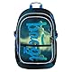 Baagl Schulrucksack Set Jungen 3 Teilig, Schultasche für Grundschule Volksschule, Grundschule Ranzen mit Brustgurt, Ergonomischer Schulranzen (Football)