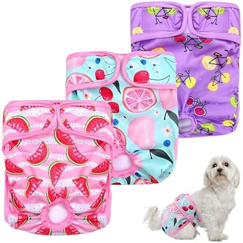 WenYa Reusable Female Dog Cat Nappies Cover