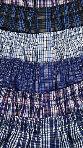 Tobeinstyle Boys' Pack Of 6 Tartan Patterned Boxer Shorts thumb #6