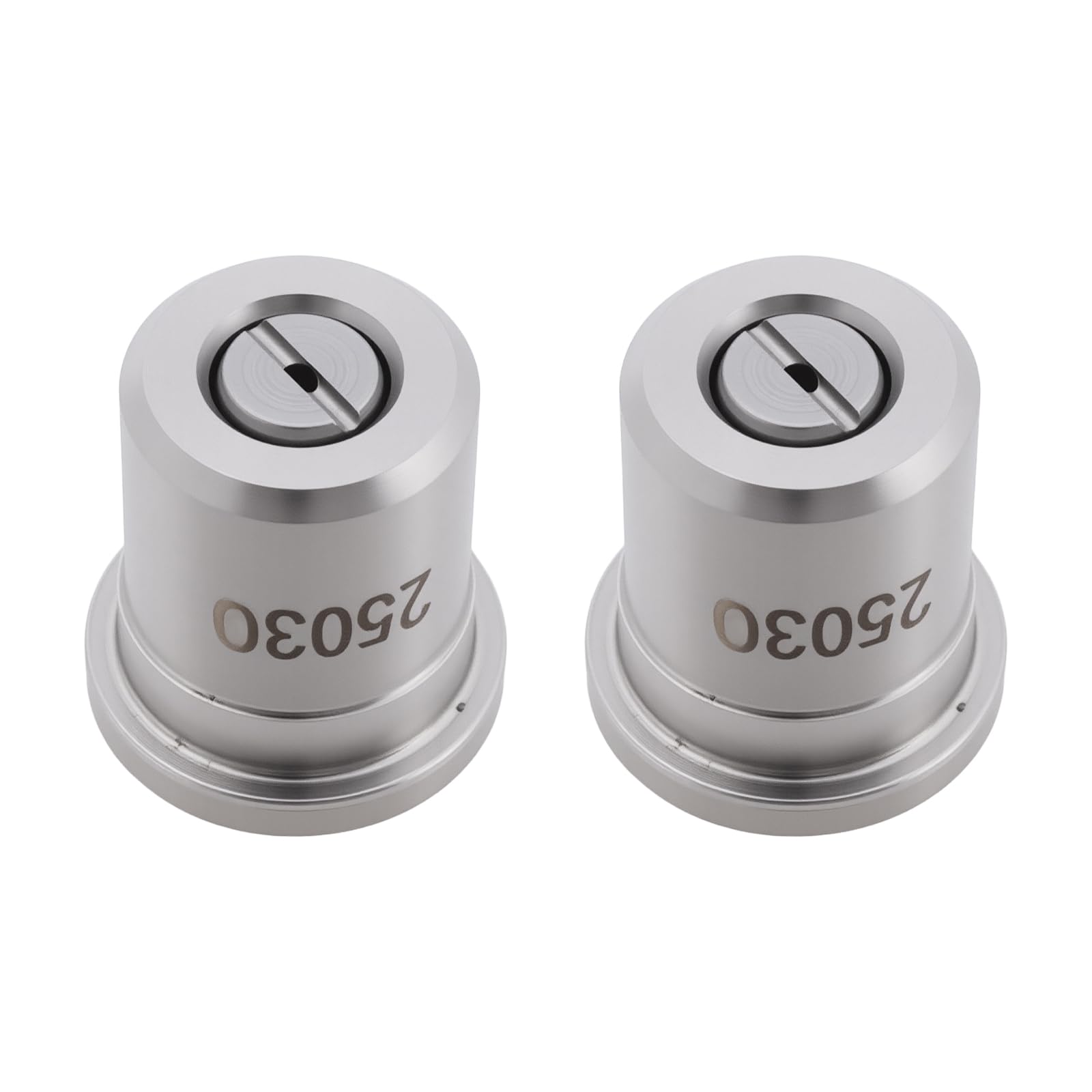 Briny River 2pcs 030 Angle 25° Nozzle High Pressure Spray Gun Cleaning Machine Stainless Steel Nozzle Maximum Pressure 350Bar Compatible with KARCHER