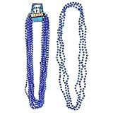 Rhode Island Novelty Blue Bead Necklace | 1 Dozen