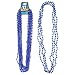 Blue Bead Necklace (1 dz)