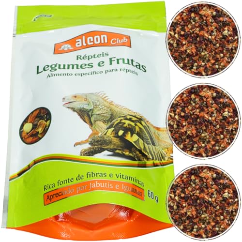 Ração Alcon Club Répteis para Jabuti e Iguana 60g