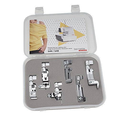 Bernette Overlock Nähfuß-Set 6-teilig für B44 + B48