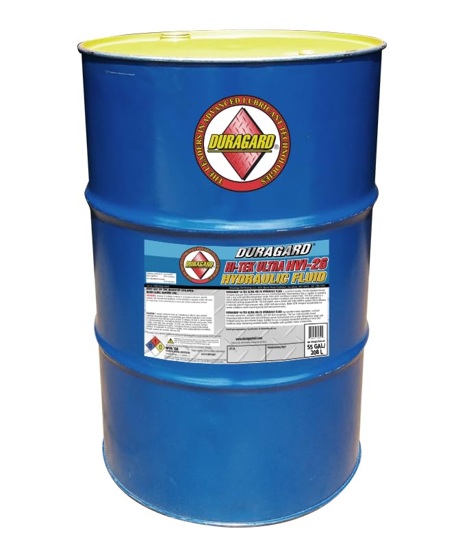 Duragard Hi-Tek Ultra HVI 26 Low Temperature Hydraulic Fluid - 55 Gallon Drum (Univis HVI 26 Replacement)