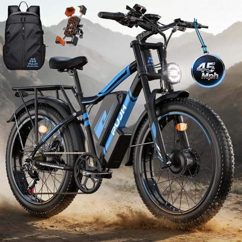 PUJH 6000W Electric Bike Adults,60V 20Ah 45 MPH...