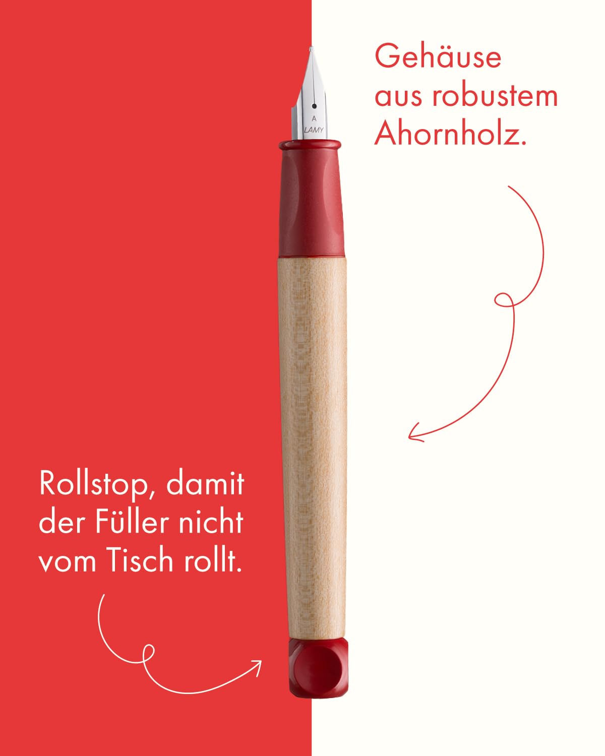Lamy ABC Hout / Blauw Vulpennen | Pen Shop Nijmegen