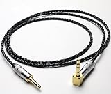 MiCity Black Replacement Upgrade Cable Cord Lead Adapater for Fidelio X1 X2 SHP9500 MDR-1A MDR-1ADAC...