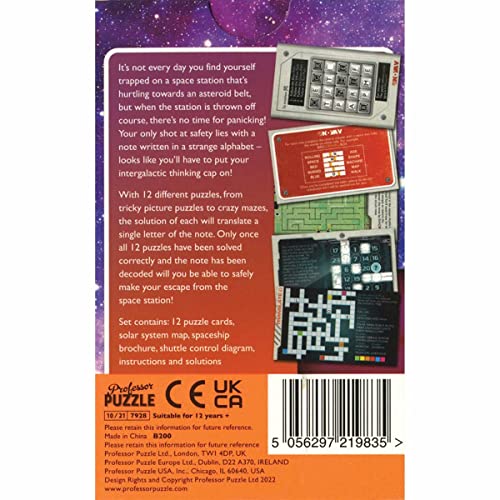 Escape from The Space Station - juego mini escape room miniatura 4