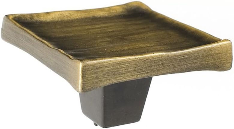 Du Verre - DVFC305-AB - Forged 3 Collection Knob, Antique Brass