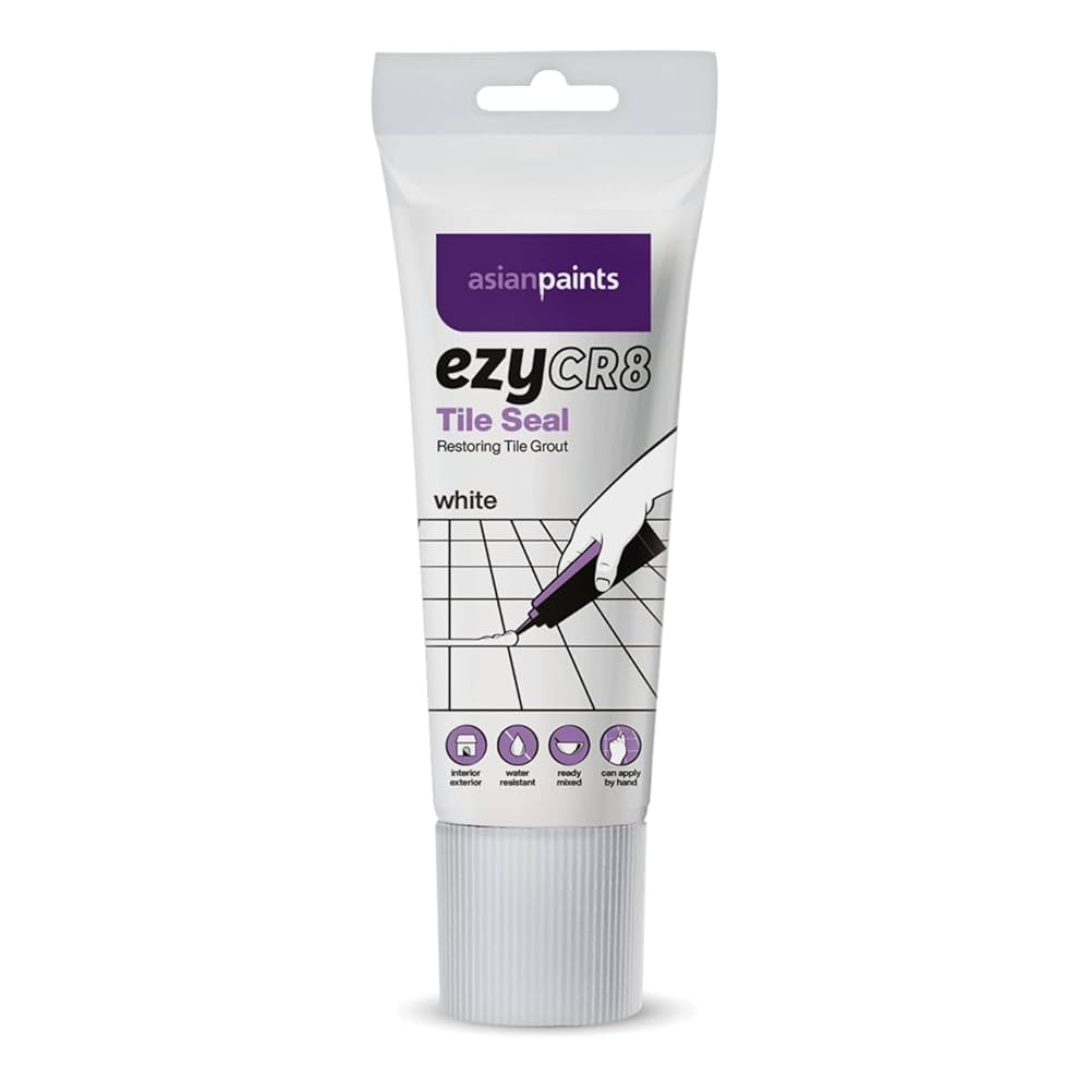 Asian Paints ezyCR8 Tile Seal (White), DIY Ready-mix