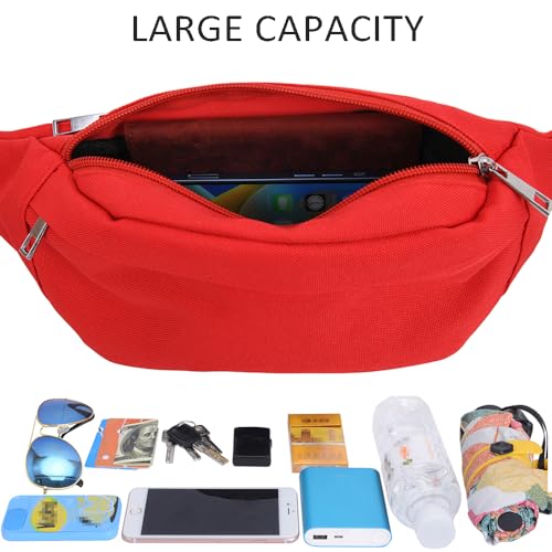 Gürteltasche Bauchtaschefür Damen und Herre Taschen Wandern Fitness Fahrrad Outdoor Sport Hüfttasche Urlaub Doggy Bag Geld Pouch Pack