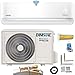 Produktbild Quick-Connect INVERTER Split Klimaanlage mit Wärmepumpe Klimagerät ECO Smart WiFi/WLAN komplett Set inkl. 5m Kupferleitungen mit Heizfunktion 16000btu