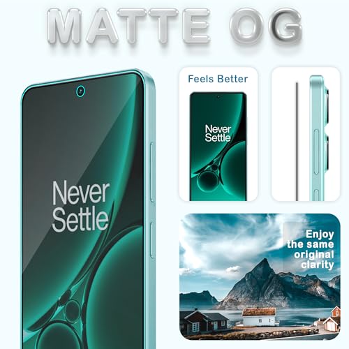 Image of FIRST MART Premium Matte Gaming Tempered Glass for OnePlus Nord CE 3 and Nord 3 5G (6.7 Inch) Edge to Edge Coverage, Cable Protector and Easy Installation kit| Matte