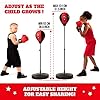 Punching Bag for Kids 3-10 Easy to Assemble +Boxing Gloves +Focus Pads +Toys for 7 Year Old Boys +Boys Toys