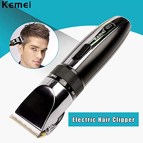 Kemei 2171 Men's Electric Rechargeable Hair Clipper Cordless Hair Removal Razor Portable Precision Shaving Razors Adjustable Low Noise Hair Trimmers Professional Hair Cutting Kit #TOP4