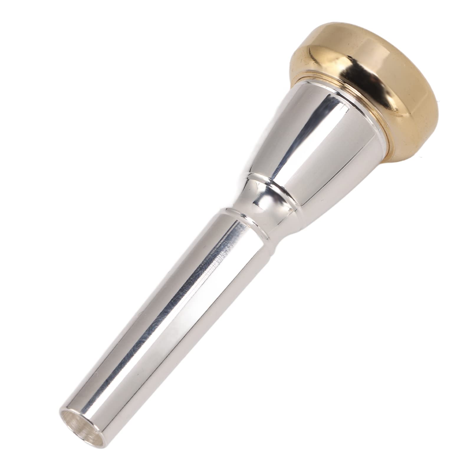 Sorandy Ensemble d'embouchures de Trompette, Accessoires de Trompette en Métal Poli, Ensemble d'embouchures 3C 3B 2C 2B avec Conception 'embouchure, Idéal pour les Performances Professionnelles