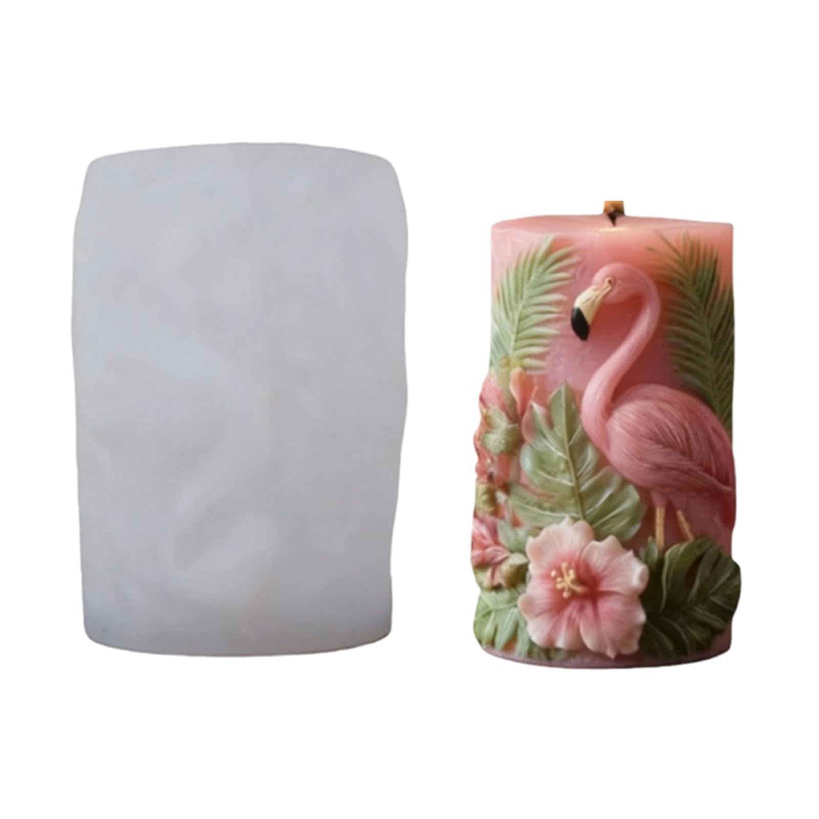 Tsophreniq Permanent Phoenicopterus Encouraged Flexible for Creating Candlewax Goods Soap Chocolate