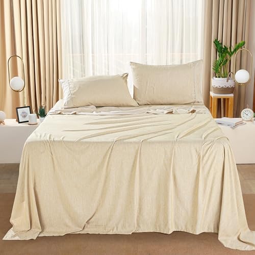 image for Utopia Bedding Queen Sheet Set – 4 Piece Bed Sheets for Queen Size B