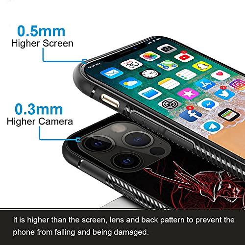 Zhegailian Iphone 13 Pro Max Case,Brave Knight Iphone 13 Pro Max Cases For Boys,Non-Slip Pattern Design Back Cover[Shock Absorption] Soft Tpu Bumper Frame Support Case For Iphone 13 Pro Max 6.7-Inch #TOP2