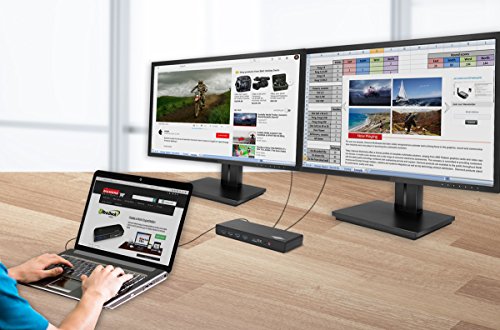 Diamond Multimedia Usb 3.0,Usb-C, Thunderbolt 3.Universal Laptop Docking Station, Dual 4K@60Hz,Single 5K@60Hz.dual 4Khdmi And Displayport,(6 Usb 3.0,Gigabit Ethernet&Audio)For Windows And Mac. Ds6950. #TOP4