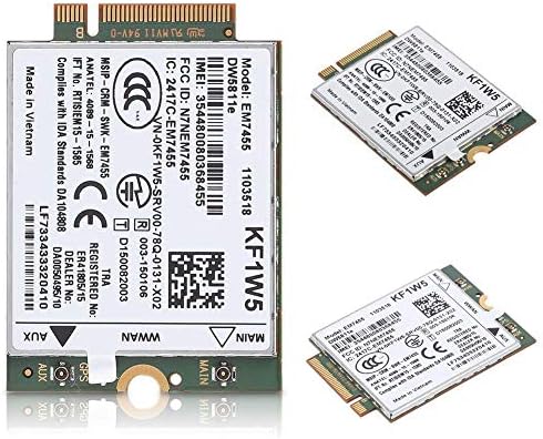 Replacement 4G Module Card for Dell DW5811e for QualcommEM7455 4G WWAN Card LTE NGFF Card Module Wireless