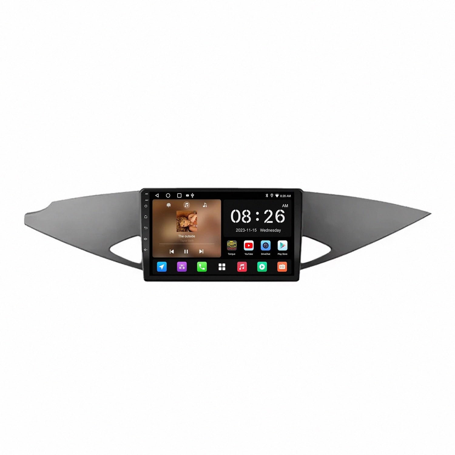 Ekran Carplay dla Mitsubishi Zinger 2005-2014 Z Kamerą Cofania, Funkcją Mirror Link, Sterowaniem Głosowym I Radiem Fm; Obsługa Siri/Aux/Airplay, 4 Rdzeń 4G+64G