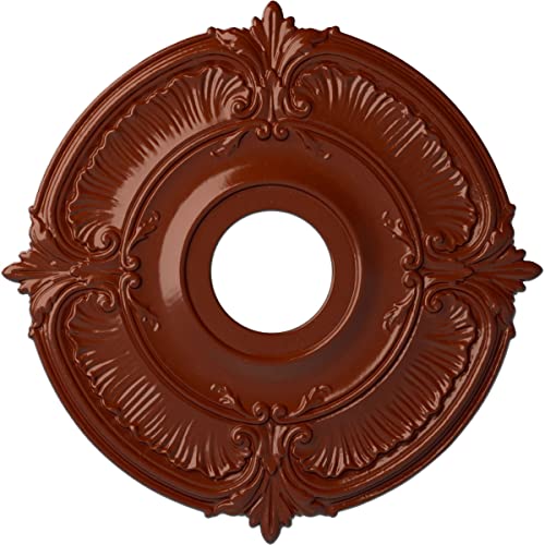 Image of Ekena Millwork CM18ATFIFDecorative Ceiling Medallions Modeled After Original Historical Patterns & Designs, FireBrick