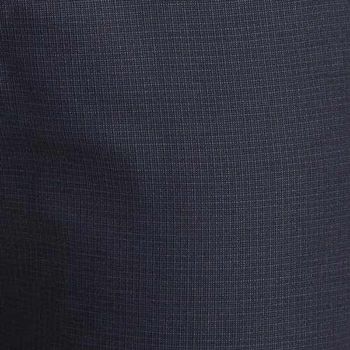 Image of Park Avenue Men's Polyviscose Blend Structure Pattern Super Slim Fit Flat Front Formal Trouser