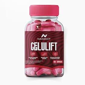 Nanovit, Nanovit Celulift - Colágeno, Ácido Hialurônico 30 Capsulas