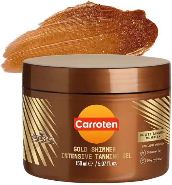 Carroten Gold Shimmer Tanning Gel
