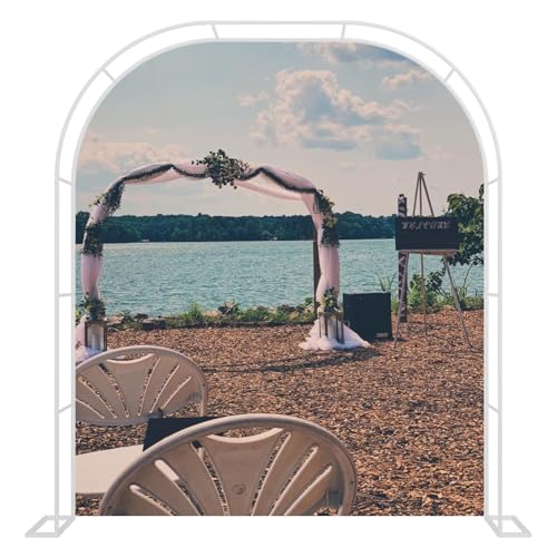Tonnelle de Jardin avec Support de Toile de Fond et Pergola pour Plantes