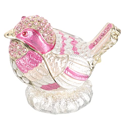 宝石装飾の鳥型開閉置物 宝石装飾の鳥型開閉置物